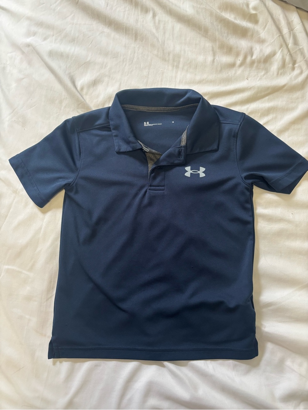 Under Armour Boys' Navy Polo Shirt